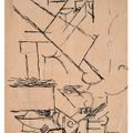 Pablo Picasso — Стол с мандолиной (Joueur de mandoline), изображение 1