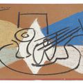 Pablo Picasso — Гитара и композитор, версия 1919, изображение 1