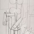 Pablo Picasso — Этюд о женщине, танцующей в одиночестве, изображение 1