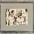 Pablo Picasso — Танец в ложе клоуна, изображение 2