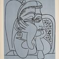 Pablo Picasso — Портрет в одежде Жаклин, изображение 1