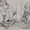 Pablo Picasso — Человек с трубкой в руках и без помощи, изображение 1