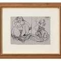 Pablo Picasso — Человек с трубкой в руках и без помощи, изображение 2