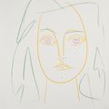 Pablo Picasso — Женский портрет (Франсуаза), изображение 1