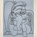 Pablo Picasso — Портрет в одежде Жаклин, изображение 3