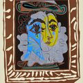 Pablo Picasso — Женский портрет в стиле фрейз и во вводной части, изображение 1