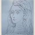 Pablo Picasso — Портрет Жаклин, изображение 1