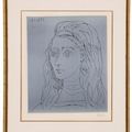 Pablo Picasso — Портрет Жаклин, изображение 2