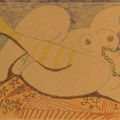 Pablo Picasso — В постели с угольщиком ( спереди ) ; Вдвоем ( сзади ), изображение 1