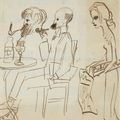 Pablo Picasso — Русиньоль, Утрилло и другие продавщицы журналов, изображение 1
