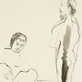 Pablo Picasso — Мужчина и женщина, изображение 1
