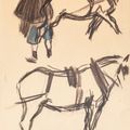 Pablo Picasso — Мужчина и молодая девушка, изображение 1