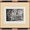 Pablo Picasso — "Четыре новые женщины и их скульптура наедине" из "Сюиты Воллар", изображение 2