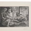 Pablo Picasso — "Четыре новые женщины и их скульптура наедине" из "Сюиты Воллар", изображение 1