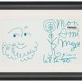 Pablo Picasso — Визаж барбу (мой друг Мейер), изображение 2