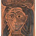 Pablo Picasso — Женская шапка с цветочным принтом (артикул 521), изображение 1
