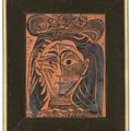 Pablo Picasso — Женская шапка с цветочным принтом (артикул 521), изображение 2