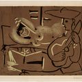 Pablo Picasso — Женщина-кушетка и гитаристка, изображение 1