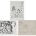 Pablo Picasso — Ла Сери 347: три отпечатка, изображение 1