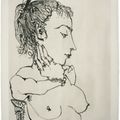 Pablo Picasso — Бюст женщины, изображение 1