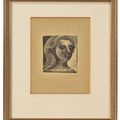 Pablo Picasso — Тет-а-тет с женщиной, лицо и профиль, от Picasso Dessins, изображение 2