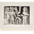 Pablo Picasso — Персонажи "маскарадных костюмов" и "Роковая женщина" из "Люкса Воллара", изображение 1