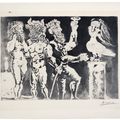 Pablo Picasso — Персонажи "маскарадных костюмов" и "Роковая женщина" из "Люкса Воллара", изображение 1