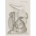 Pablo Picasso — Тет-а-тет с женщиной во главе, из "Марто без мэтра", изображение 1