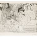 Pablo Picasso — Автор Селестины: Коллекция в саду, рядом с молодым Бахусом Гра, из: Séries 347, изображение 1
