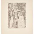 Pablo Picasso — Рембрандт и двое женщин из "Сюиты Воллара", изображение 1