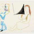 Pablo Picasso — Verve 29-30 : две тарелки, изображение 2