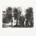 Pablo Picasso — Прогулка по полям: встреча импрессионистов на траве, из "Ла Сери 347", изображение 14