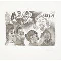 Pablo Picasso — Прогулка по полям: встреча импрессионистов на траве, из "Ла Сери 347", изображение 6