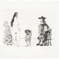Pablo Picasso — Прогулка по полям: встреча импрессионистов на траве, из "Ла Сери 347", изображение 9