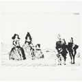 Pablo Picasso — Прогулка по полям: встреча импрессионистов на траве, из "Ла Сери 347", изображение 10