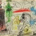 Pablo Picasso — Сцена цирка, изображение 1