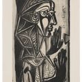Pablo Picasso — Женщина в зеркале, изображение 1