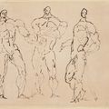 Pablo Picasso — Трое эскизов Аполлинера, изображение 1