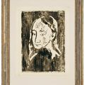 Pablo Picasso — Бюст молодой женщины из трех четвертинок, изображение 2