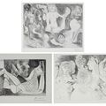 Pablo Picasso — Ла Сери 156 : три гравюры, изображение 1