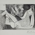 Pablo Picasso — Ла Сери 156 : три гравюры, изображение 2