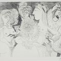 Pablo Picasso — Ла Сери 156 : три гравюры, изображение 4
