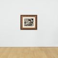 Pablo Picasso — Женщина, цветы и изюм (спереди); Трое мужчин (сзади), изображение 6