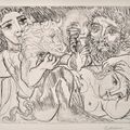 Pablo Picasso — Минотавр, мужчина и женщина, из "Сюиты Воллара", изображение 1