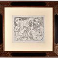 Pablo Picasso — Минотавр, мужчина и женщина, из "Сюиты Воллара", изображение 2