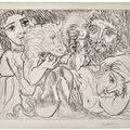 Pablo Picasso — Минотавр, мужчина и женщина, из "Сюиты Воллара", изображение 3