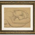 Pablo Picasso — Бюст на женском диване, изображение 2