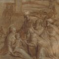 Parmigianino — Поклонение волхвов, изображение 1