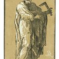 Parmigianino — Богородица с Младенцем и младенцем Святым Иоанном Крестителем и святым Иоанном Евангелистом, изображение 2