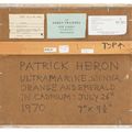 Patrick Heron — УЛЬТРАМАРИН, СИЕНА, АПЕЛЬСИН И ИЗУМРУД В КАДМИИ : 26 ИЮЛЯ 1970 ГОДА, изображение 3